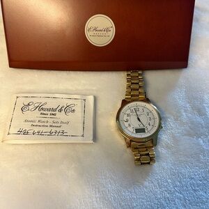 E. Howard & Co. Gold Atomic Watch